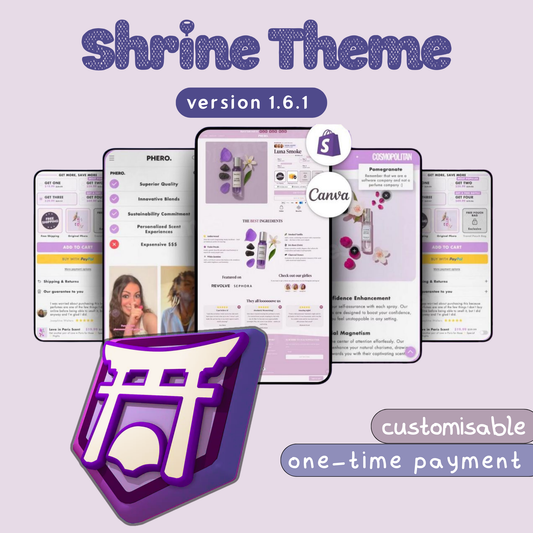 Shrine Theme Pro 1.6.1 Shopify Theme | Responsive & High-Converting Store Design | License Key + Lifetime Updates